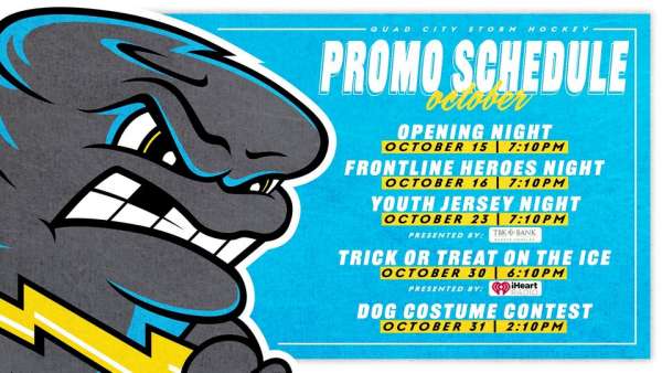 October Promo Schedule