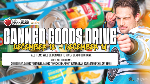 Canned Goods Drive Graphic