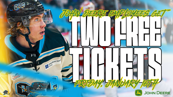 John Deere Free Ticket Offer Graphic