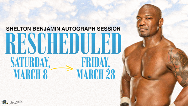 Shelton Benjamin Rescheduled Graphic